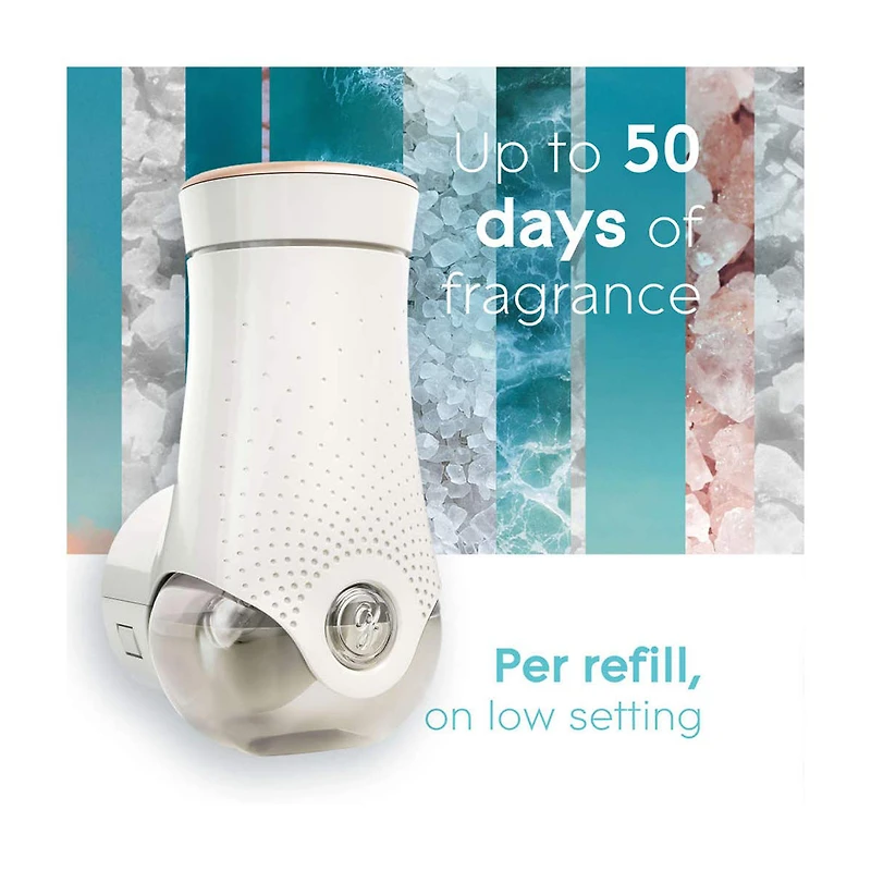 Glade PlugIns Scented Oil Air Freshener Refills - Sky & Sea Salt, 0.67 oz - 2 ct