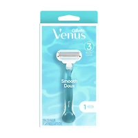 Gillette Venus Smooth Women's Razor Handle with 3 Blade Cartridge