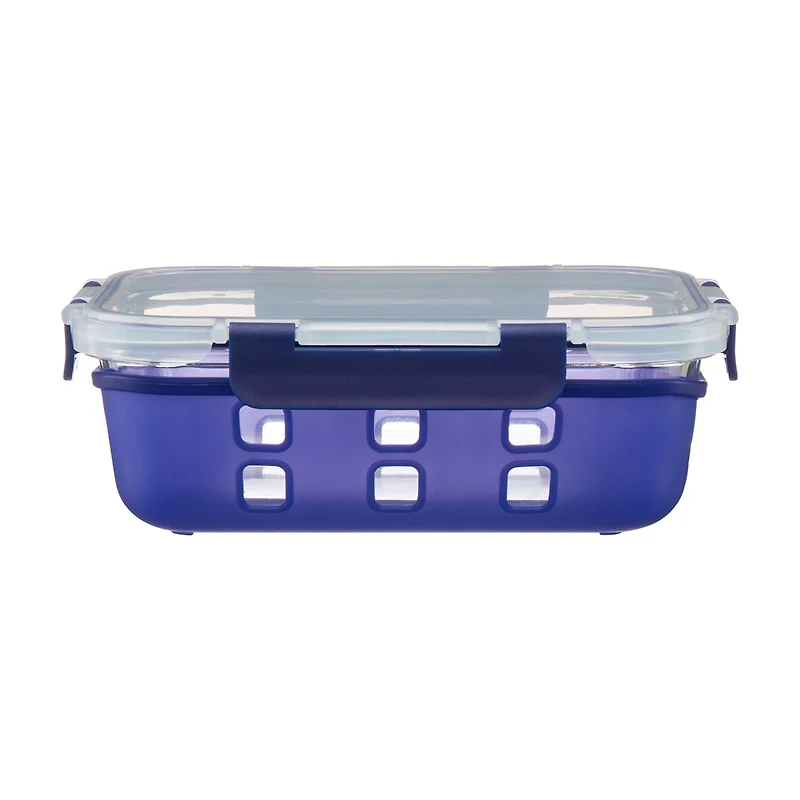 Food Storage Container with Snap-on Lid, Silicone