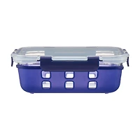 Food Storage Container with Snap-on Lid, Silicone