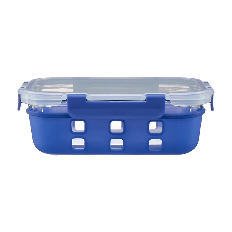 Food Storage Container with Snap-on Lid, Silicone