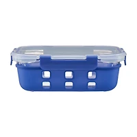 Food Storage Container with Snap-on Lid, Silicone