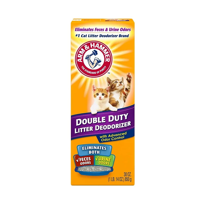 Arm & Hammer Double Duty Cat Litter Deodorizer, 30 oz