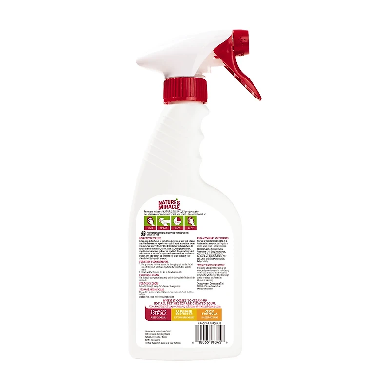Nature's Miracle Stain & Odor Remover, Enzymatic Formula, 14 fl oz