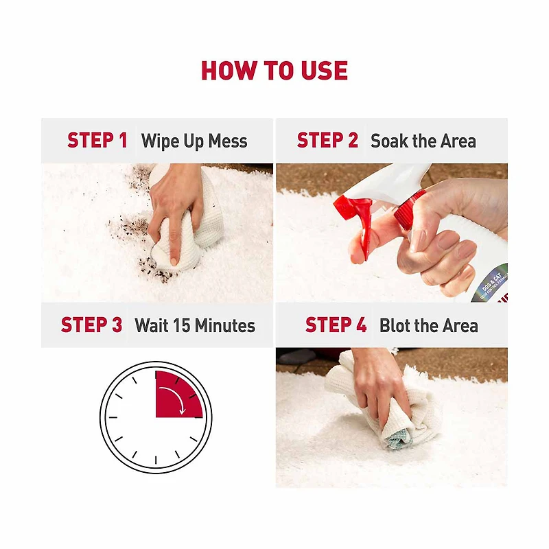 Nature's Miracle Stain & Odor Remover, Enzymatic Formula, 14 fl oz