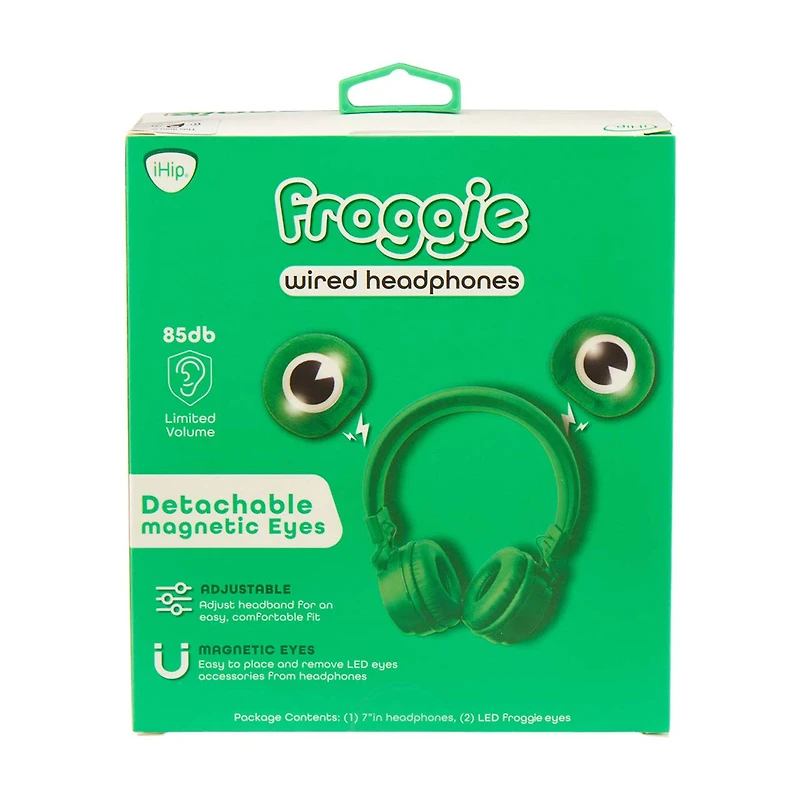 iHip Wired Headphones, Assorted