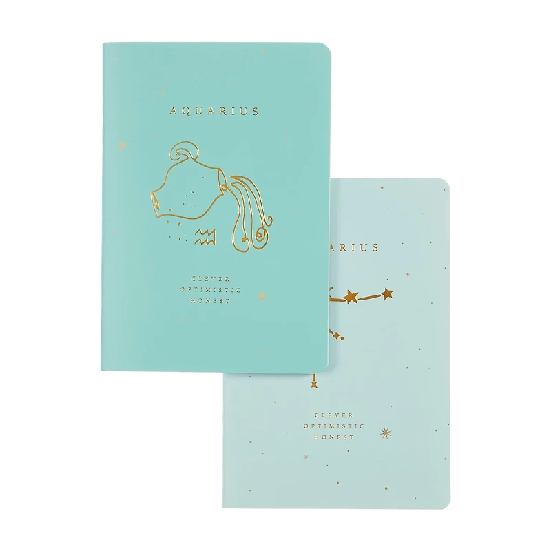 Mini Bound Journal, Aquarius