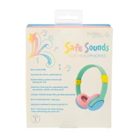 Gabba Goods Safe Sounds Kids Headphones, Pastels