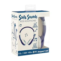 Gabba Goods Safe Sounds Kids Headphones, Blue