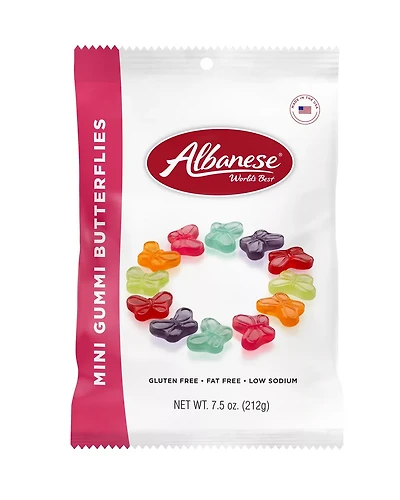 Albanese Mini Gummi Butterflies, 7.5 oz.