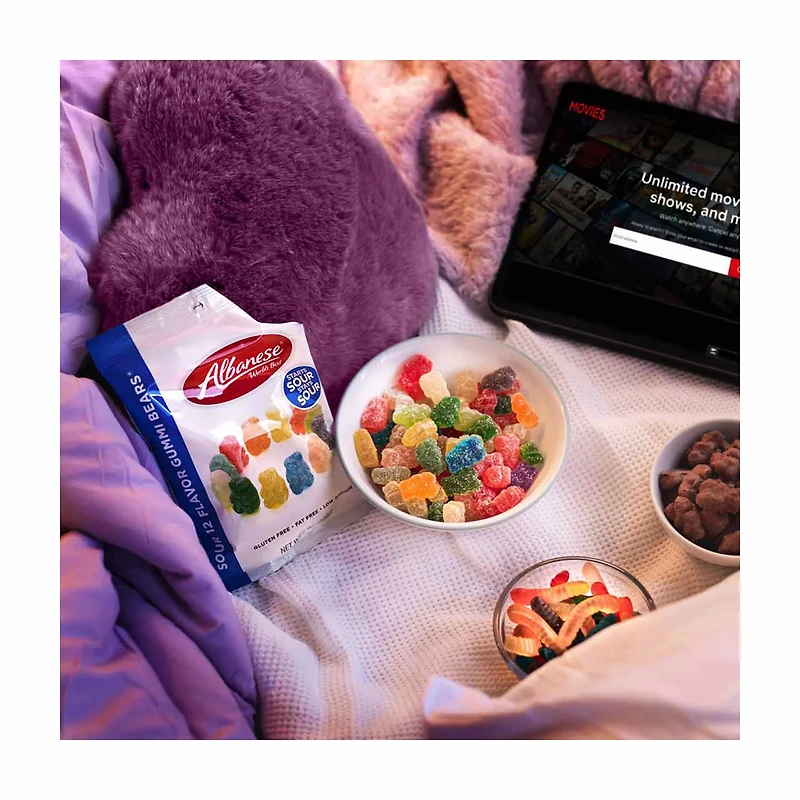 Albanese Sour 12 Flavor Gummi Bears, 7 oz.