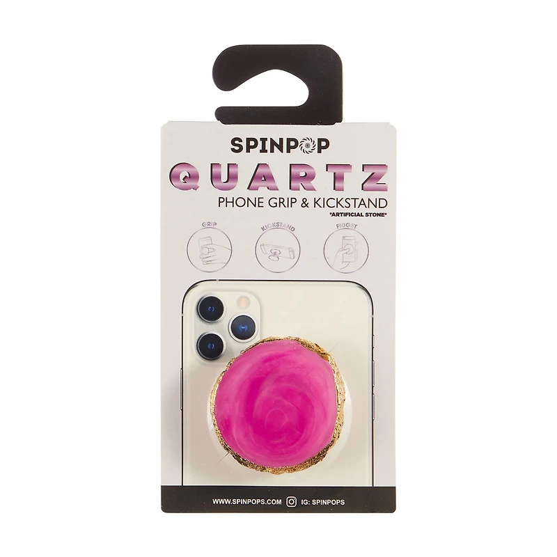 Spinpop Quartz Phone Grip & Kickstand