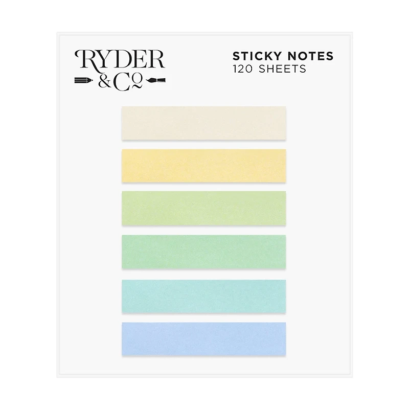 Ryder & Co Sticky Notes, Circles