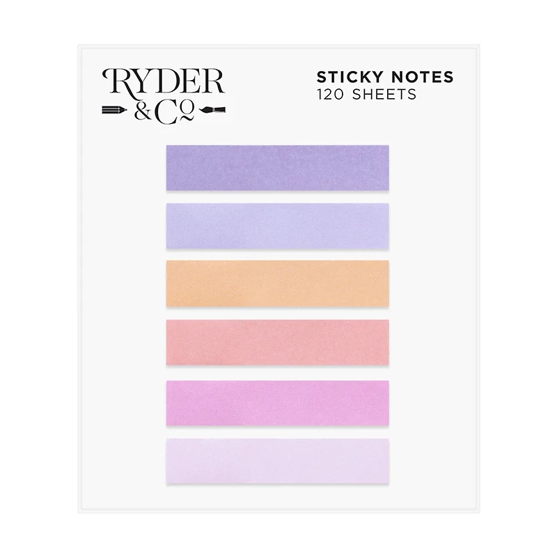 Ryder & Co Sticky Notes