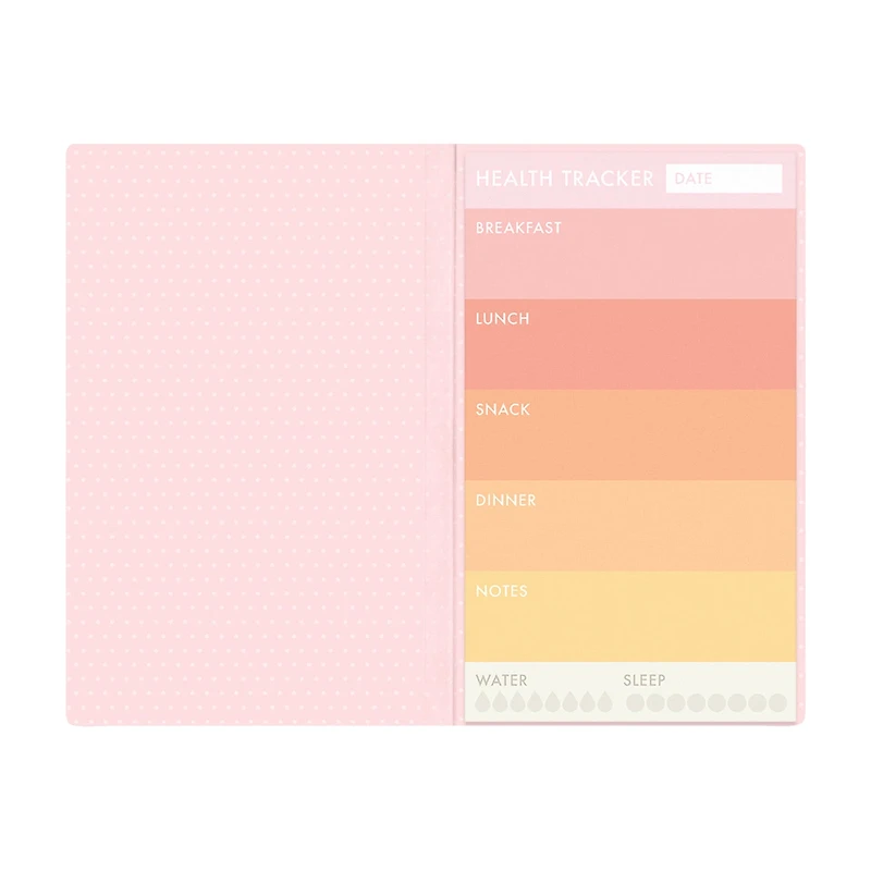 Ryder & Co List Pad, Health Tracker