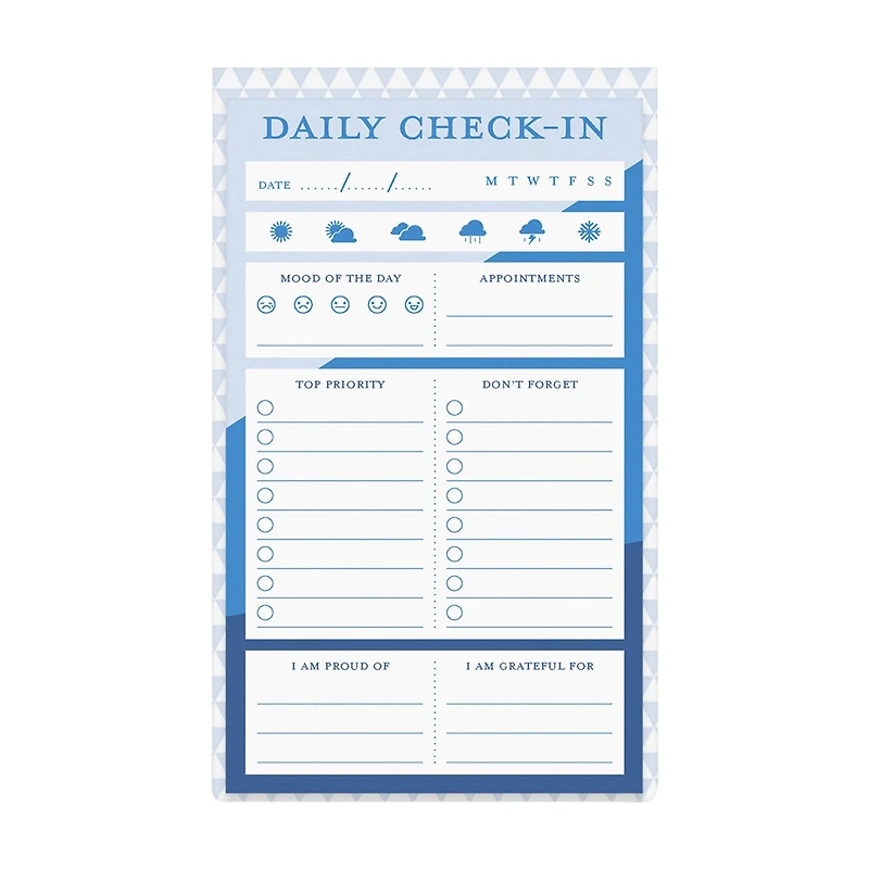 Ryder & Co List Pad, Daily Tracker