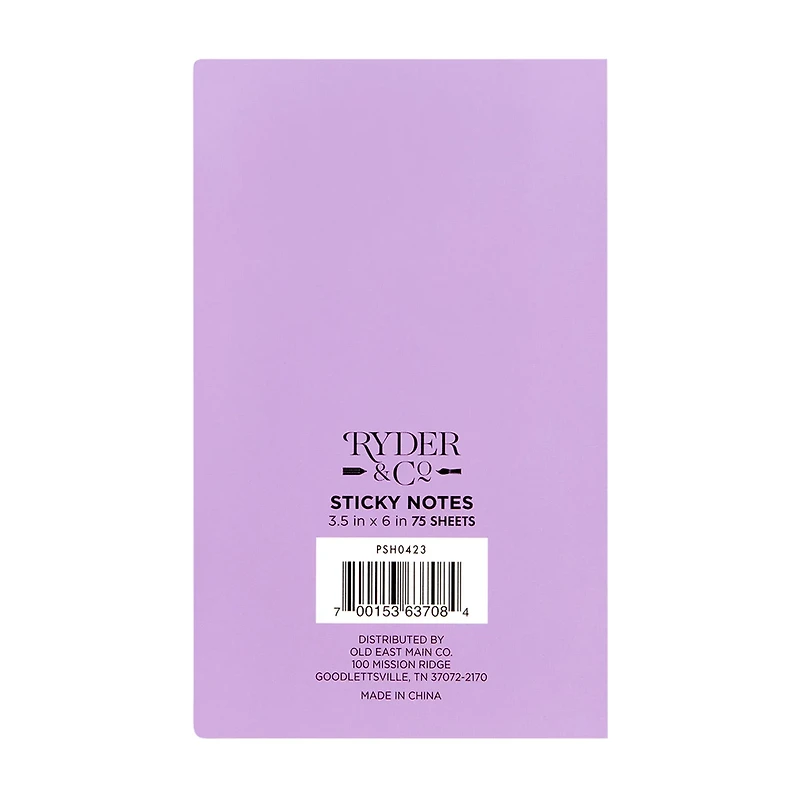 Ryder & Co List Pad, Weekly To Do List