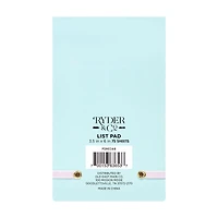 Ryder & Co List Pad, To Do List