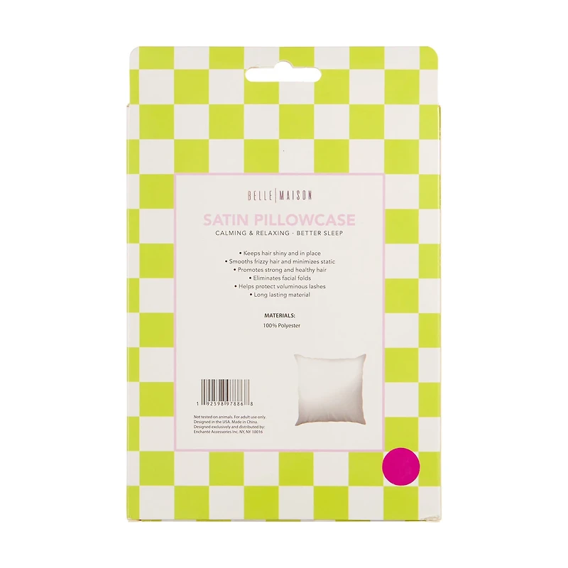 Belle Maison Satin Pillowcase