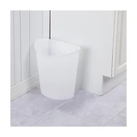 Sterilite Oval Wastebasket, Clear, 3 gal