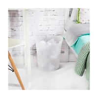 Sterilite Oval Wastebasket, Clear, 3 gal