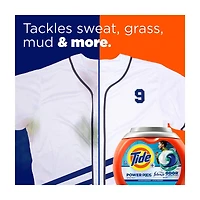 Tide Power Pods with Febreze Sport Laundry Detergent Pacs, 18 Count, Febreze Freshness with Sport Odor Defense
