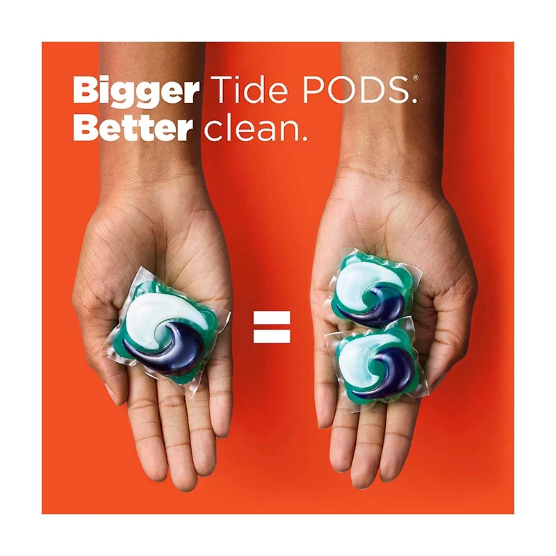 Tide Power Pods with Febreze Sport Laundry Detergent Pacs, 18 Count, Febreze Freshness with Sport Odor Defense