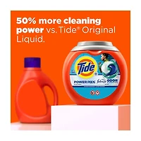 Tide Power Pods with Febreze Sport Laundry Detergent Pacs, 18 Count, Febreze Freshness with Sport Odor Defense