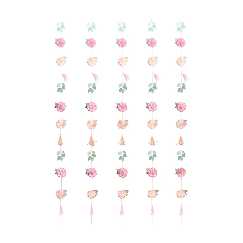 Pink Floral Backdrop