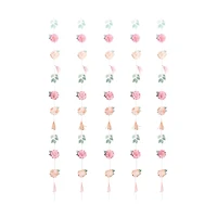 Pink Floral Backdrop
