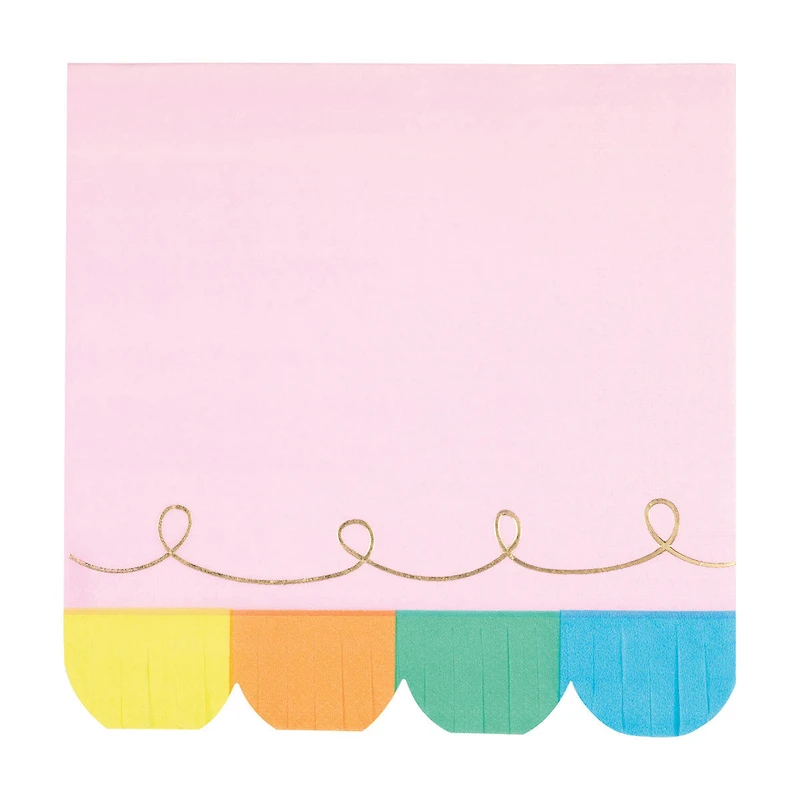 Rainbow Birthday Sweets Luncheon Napkins, 16 ct