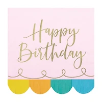 Happy Birthday Lunch Napkins, 20 ct