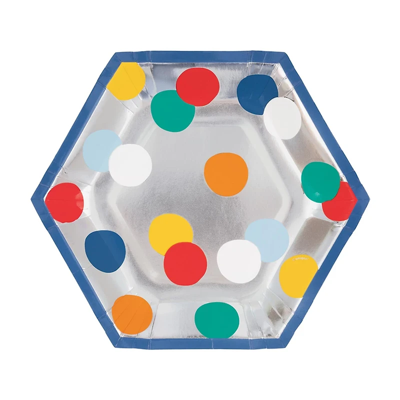 'Happy Birthday' Party Plates, 8.25 in, 8 ct