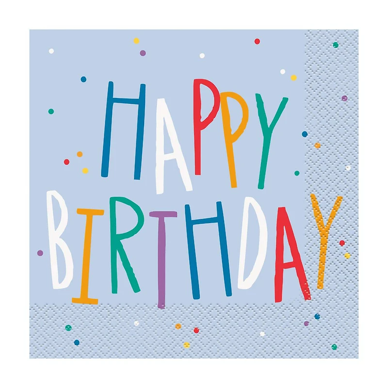 Birthday Mayhem Luncheon Napkins, 16 ct