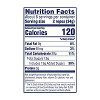 SweeTARTS Soft & Chewy Ropes Candy, Twisted Rainbow Punch, 9 oz