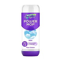 Swiffer PowerMop Floor Cleaning Solution with Fresh Scent, 25.3 fl oz