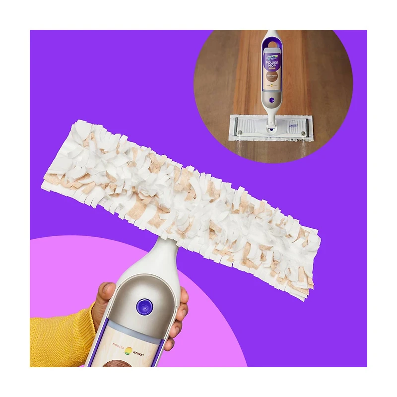 Swiffer PowerMop Wood Mopping Pads, 5 ct