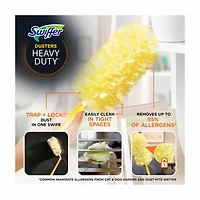 Swiffer Dusters Heavy Duty Multi-Surface Duster Refills for Cleaning, Unscented, 6 Count