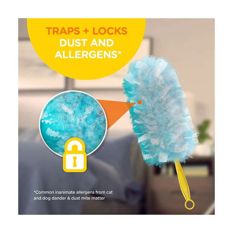 Swiffer Dusters Multi-Surface Duster Refills for Cleaning, Gain Original Scent, 10 count