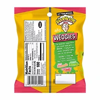 Warheads Uncomfortably Sour Wedgies Chewy Candy, 3.5 oz