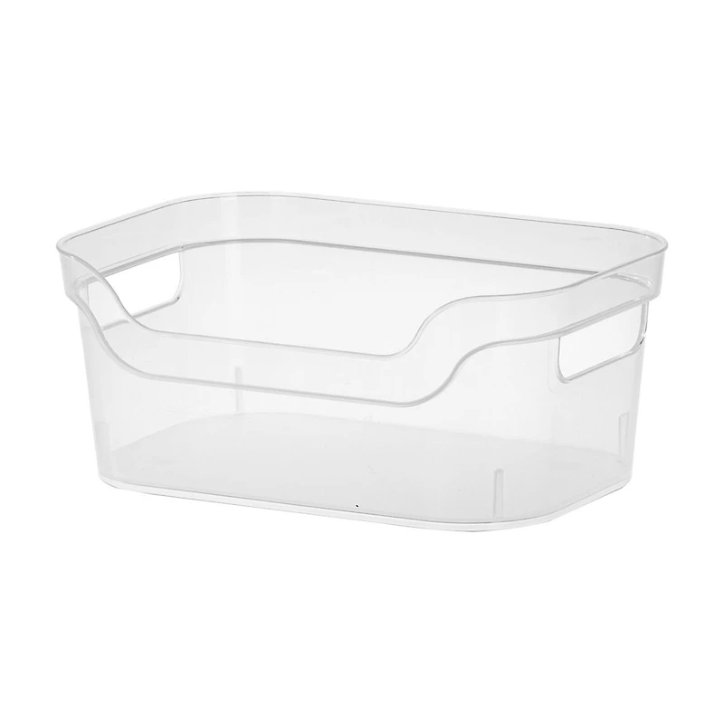 Sterilite Open Plastic Bins, Set of 2, Small