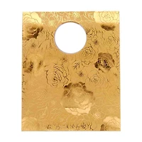 Golden Floral Embellished Gift Bag, Large