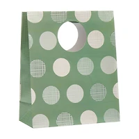 Foil Dotted Embellished Gift Bag, Large