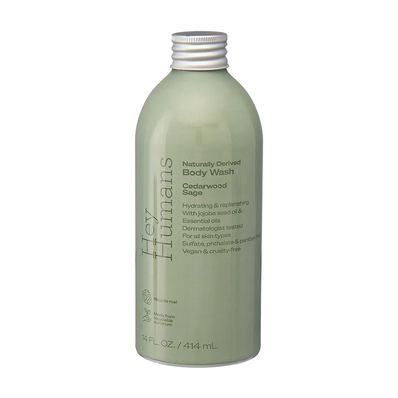 Hey Humans Body Wash, Cedarwood Sage