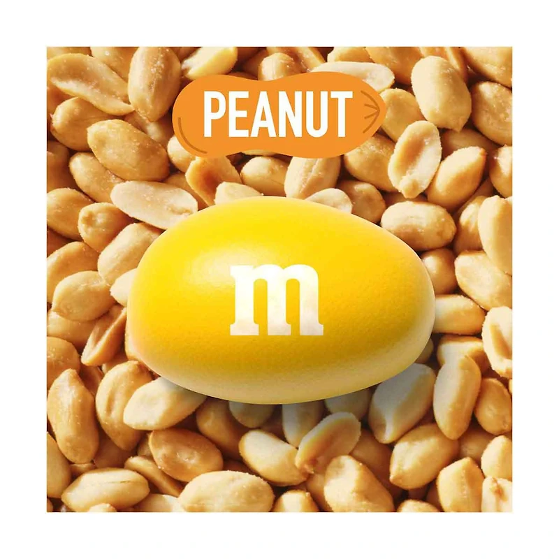 M&M's Peanut Chocolate Candy, Family Size, 18.08 oz
