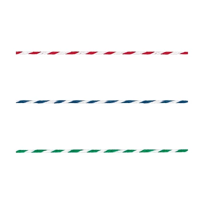 Assorted Colorful Baker's Twine, 45 yds