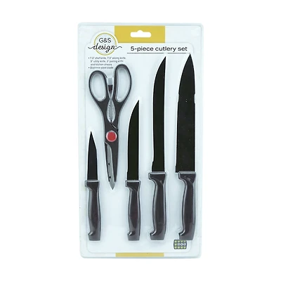 G&S Design 5-Piece Cutlery Set