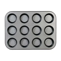 Glad Essential 12 Cup Muffin Pan, 13.8 in x 10.4 in