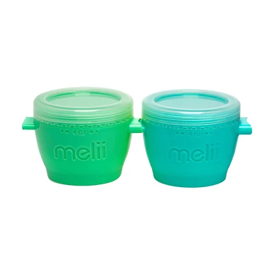 Melii Snap & Go Food Detachable Pods Set, 2 Count