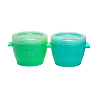 Melii Snap & Go Food Detachable Pods Set, 2 Count